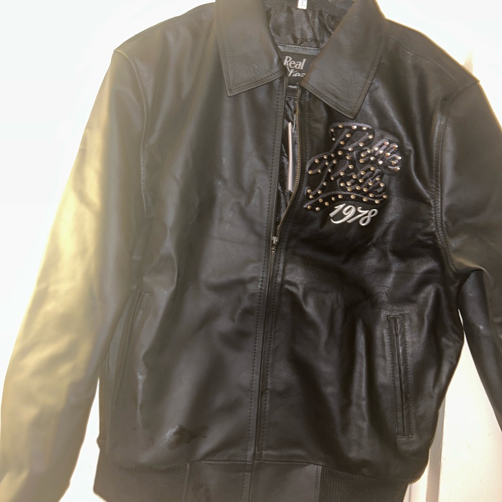 Pelle Pelle Black Bomber Jacket